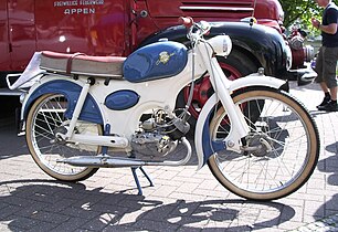 Monza, Moped mit ILO-Piano-Motor, 49 cm³ (1950er-Jahre)