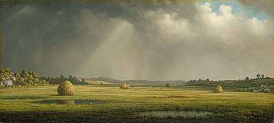 Newburyport Meadows (1876-1881), de Martin Johnson Heade, Museo Metropolitano de Arte, Nueva York