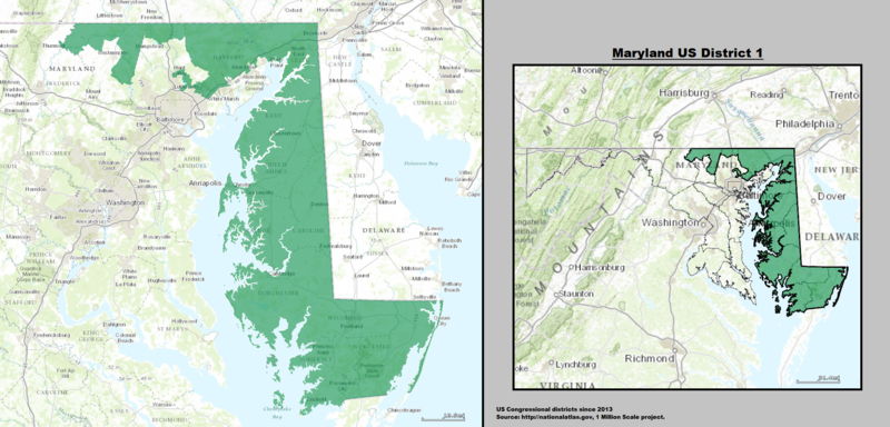 File:Maryland US Congressional District 1 (since 2013).tif