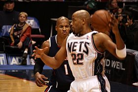 Maurice Evans contre Jarvis Hayes.jpg