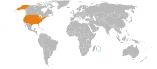 <span class="mw-page-title-main">Mauritius–United States relations</span> Bilateral relations