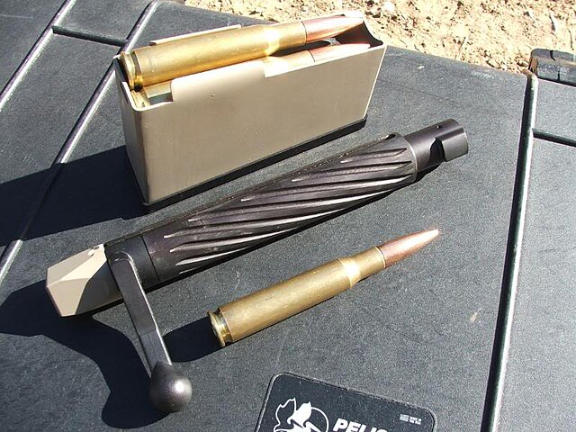 McMillan TAC-50 .50 BMG cartridge