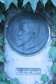 Memorial to Heinrich Lahmann, Dresden