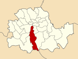 Lambeth - Carte