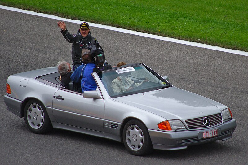 File:Michael Schumacher 2011 Belgian GP drivers parade (18050468706).jpg