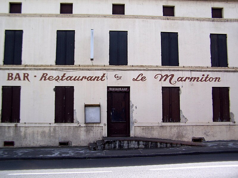 File:Mongauzy Publicité ancienne Restaurant Le Marmiton.jpg