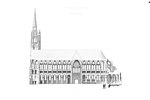 Thumbnail for File:Monografie de la Cathedrale de Chartres - 35 Coupe Longitudinale- Gravure au trait.jpg