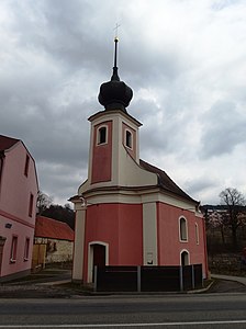 Chapelle à Moravská Chrastová.