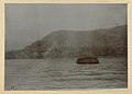 Mt. Pelee- (View of St. Pierre, Martinique, from harbor after eruption of Mt. Pelee) (4555043937).jpg