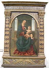 Enthroned Madonna with Child, now in the Museo Regionale di Messina