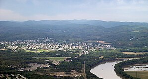 Vista aerea di Nanticoke