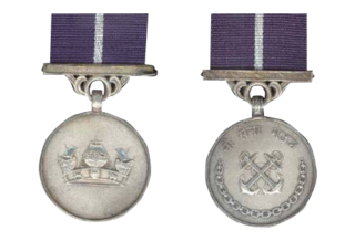 <span class="mw-page-title-main">Nau Sena Medal</span> Indian navy award