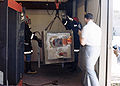 Private fire test furnace used primarily for internal research and development by a firestop manufacturer