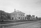 Estación de Nesttun, 1907.