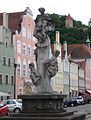 War memorial in the new town