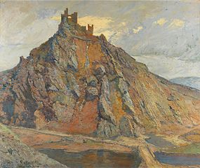 Nido de águilas, de Carlos María de Lezcano Fernández. Ca. 1920.