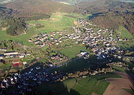 Aerial view of Obereisenhausen