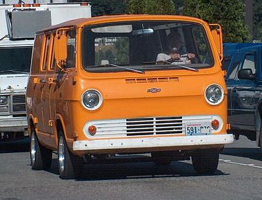 classic chevy van