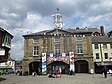 Old Town Hall, Market Place, Pontefract with Platinum Jubilee decorations (2nd June 2022) 001.jpg