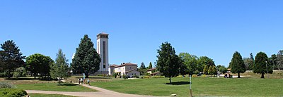 Panorama du nouveau village.