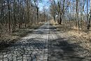 Luch-Chaussee, cobblestone sections from the Wustrau exit and from the Zietenhorst junction to the district boundary