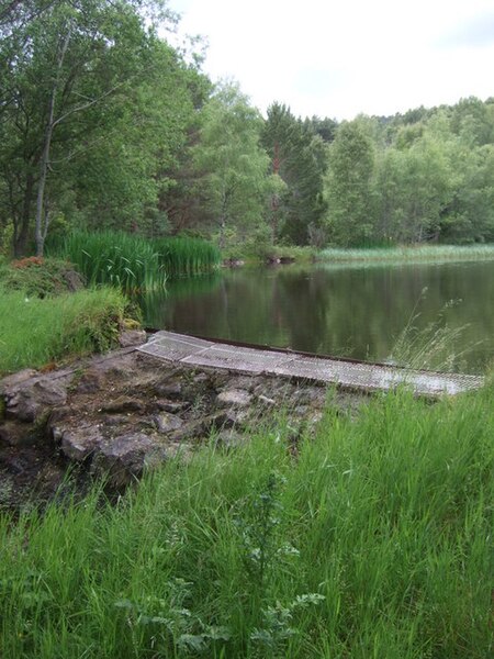 File:Outflow weir from Moine-na-Vey - geograph.org.uk - 872040.jpg