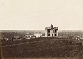 Overlooking Lawerence and the Kansas River. (Boston Public Library) (cropped).jpg