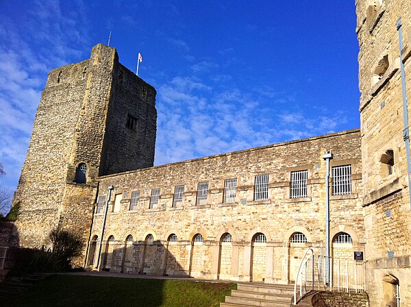 St George's Tower and D wing, Oxford Castle, England