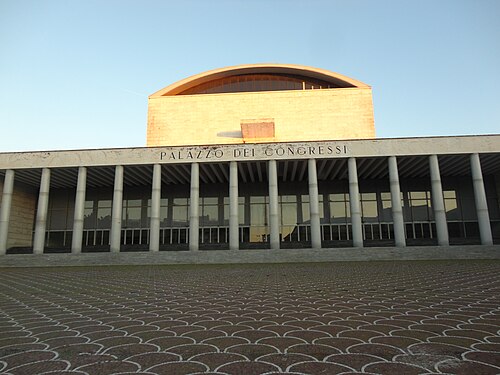 Palazzo dei Congressi at EUR, Rome