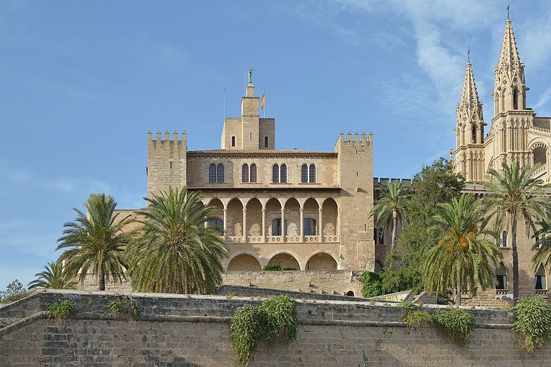 File:Palma de Mallorca Royal Palace La Almudaina.jpg