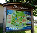 Plan du parc de loisirs de Vourlat