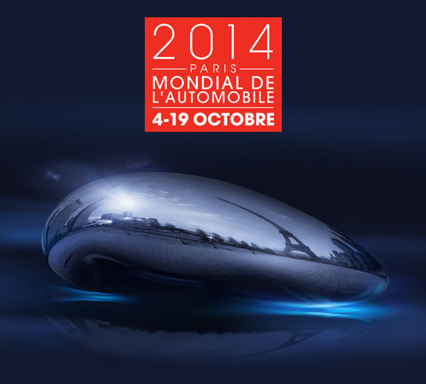 Paris Motor Show 2014 poster