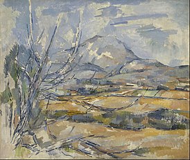 Monte Sainte-Victoire, 1890, Galería Nacional d'Escocia
