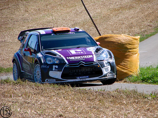 Peter van Merksteijn Jr. at the 2011 Rallye Deutschland