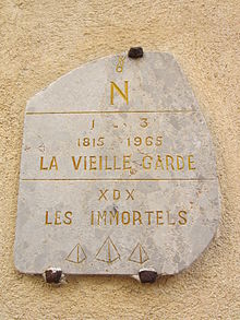 Plaque vieille garde chapelle st esprit napoleon Antibes.jpg