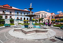 Fountain in the main square