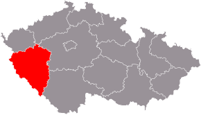 Poziția regiunii Plzeň
