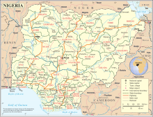 situation geographique du nigeria