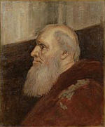 Pope Julius II (detail of Raphael's Mass at Bolsena) by Fujishima Takeji (Geidai Museum) .jpg