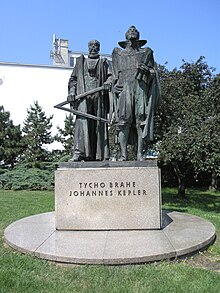 Памятник Кеплеру и Тихо Браге, Прага
