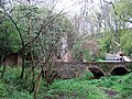 Listed bridge and ruined Prendergast Mill in 2007 Prendergast mill and bridge - geograph.org.uk - 410565.jpg