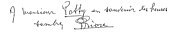 Signature de Antoine Priore