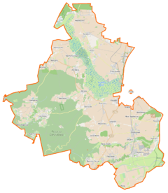 Mapa lokalizacyjna gminy wiejskiej Puck