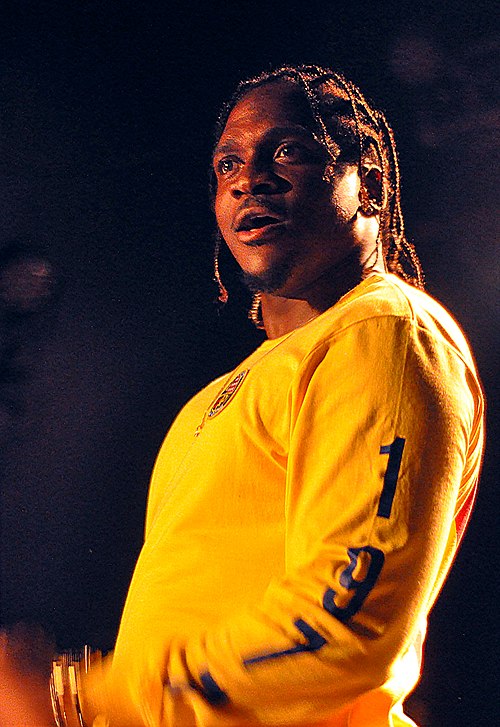 Pusha T performing in 2015