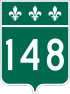 Route 148 Schild