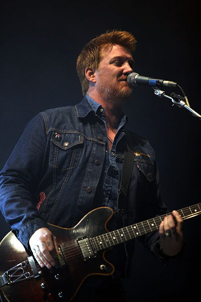 Homme performing at the 2011 Eurockéennes