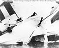 Wreckage of British airship R-38 (U.S. Navy ZR-2)
