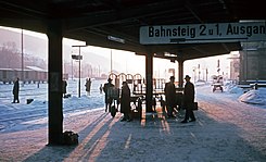 Railway station Kreiensen 1963.JPG