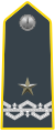 Insigne de grade de colonel commandant avec bureau supérieur de la Guardia di Finanza.svg