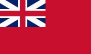 Bendera merah Great Britain, digunakan oleh kapal-kapal awam